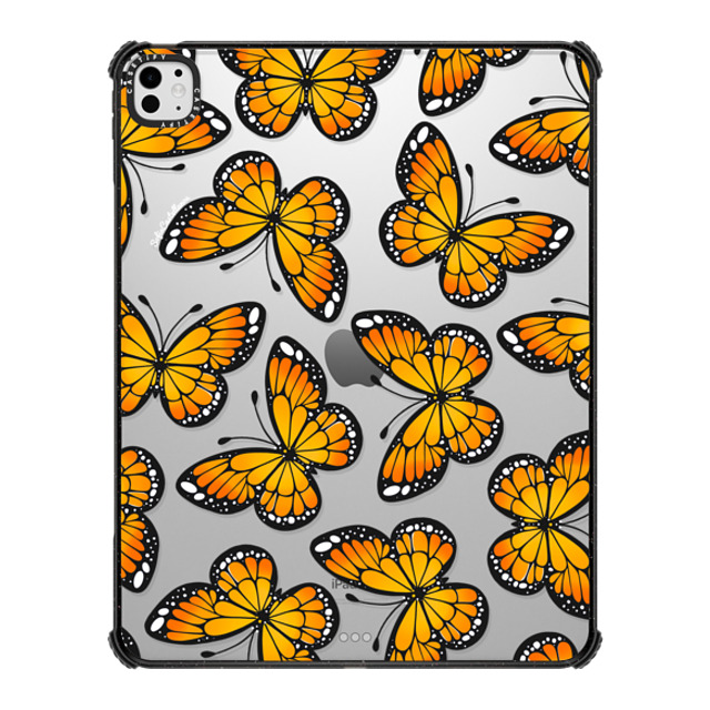 "Sofia Castellanos Art x CASETiFY iPad Pro 13" (M4) Butterfly,Animal Black iPad インパクト ケース Monarca Dreams by Sofia Castellanos Mother's Day" "Sofia Castellanos Art x CASETiFY iPad Pro 13" (M4) Butterfly,Animal Black iPad インパクト ケース Monarca Dreams by Sofia Castellanos Mother's Day"