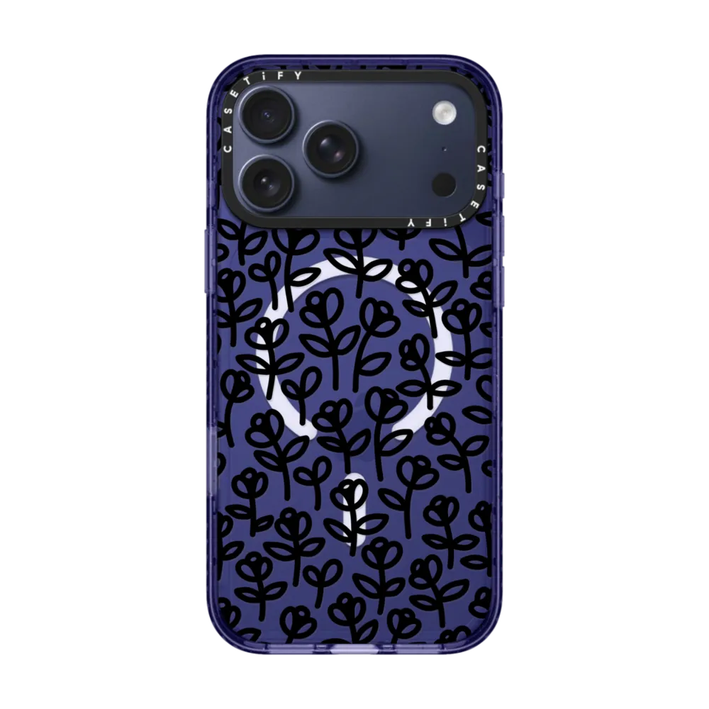 Impact iPhone 17 Pro Max Case MagSafe Compatible - Flower Power