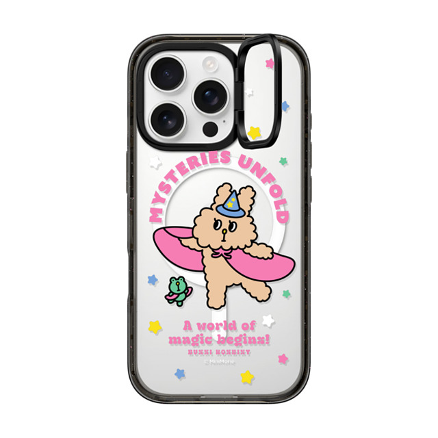 Bunni Konbiny x CASETiFY iPhone 16 Pro Case Bunny,Animal Black インパクトリングスタンドケース MagSafe対応 MAGICAL JENNY Back to School Bunni Konbiny x CASETiFY iPhone 16 Pro Case Bunny,Animal Black インパクトリングスタンドケース MagSafe対応 MAGICAL JENNY Back to School