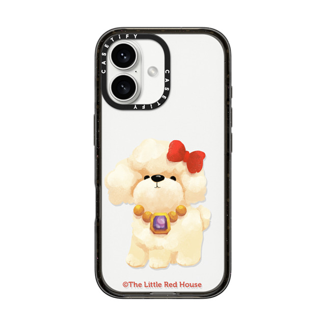 The Little Red House x CASETiFY iPhone 16 Case Cat,Animal Black Impact Case Lovely Poodle Back to School The Little Red House x CASETiFY iPhone 16 Case Cat,Animal Black Impact Case Lovely Poodle Back to School