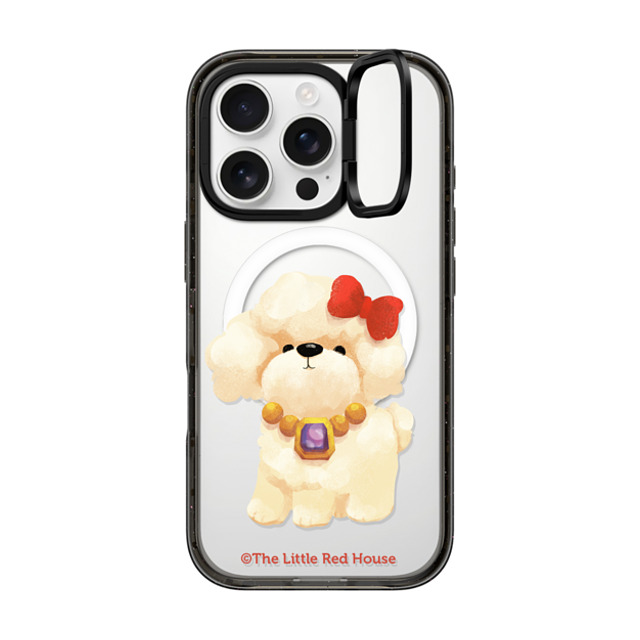 The Little Red House x CASETiFY iPhone 16 Pro Case Cat,Animal Black インパクトリングスタンドケース MagSafe対応 Lovely Poodle Back to School The Little Red House x CASETiFY iPhone 16 Pro Case Cat,Animal Black インパクトリングスタンドケース MagSafe対応 Lovely Poodle Back to School