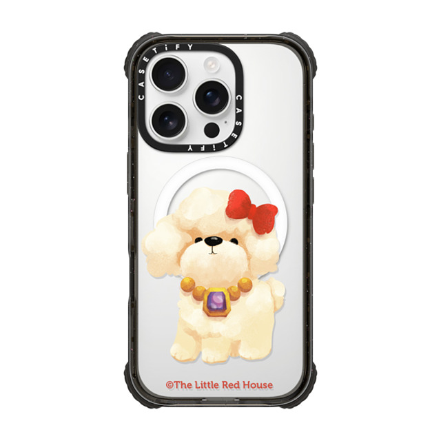The Little Red House x CASETiFY iPhone 16 Pro Case Cat,Animal Black ウルトラ インパクトケース MagSafe 対応 Lovely Poodle Back to School The Little Red House x CASETiFY iPhone 16 Pro Case Cat,Animal Black ウルトラ インパクトケース MagSafe 対応 Lovely Poodle Back to School