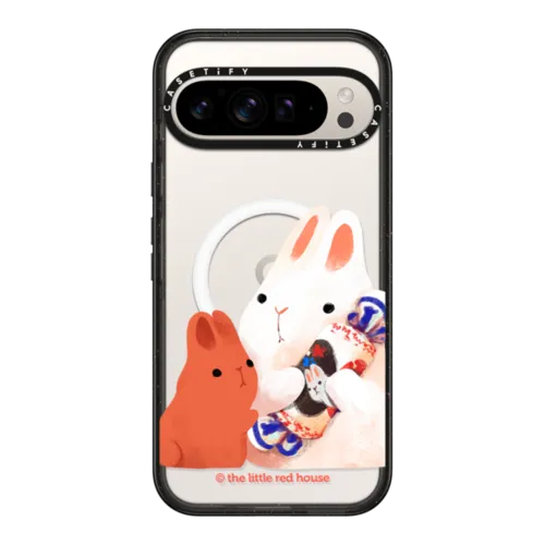 Google Pixel 9 Pro XL - Big White Rabbit with Candy