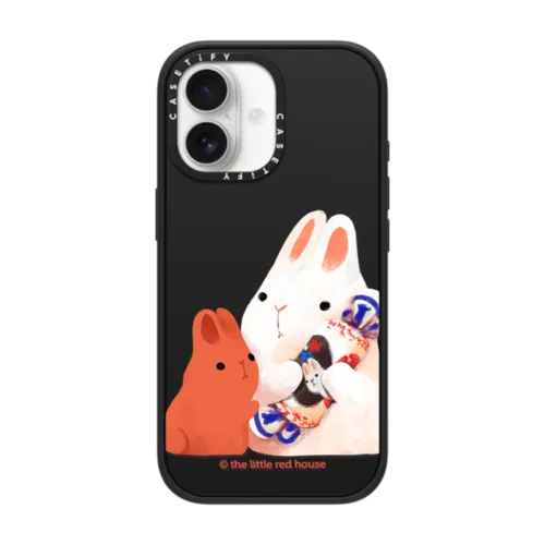 iPhone 17 - Big White Rabbit with Candy