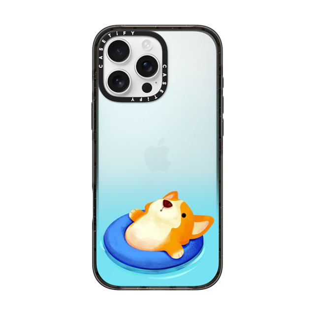 The Little Red House x CASETiFY iPhone 16 Pro Max Case Dog,Cartoon Black インパクトケース Relex Corgi Mother's Day The Little Red House x CASETiFY iPhone 16 Pro Max Case Dog,Cartoon Black インパクトケース Relex Corgi Mother's Day