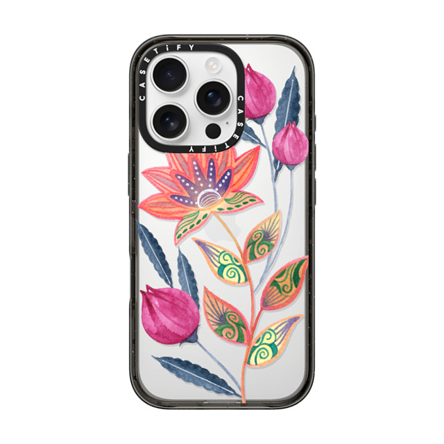 Sison Designs x CASETiFY iPhone 16 Pro ケース Floral,Fine Art ブラック インパクトケース Victorian Elegance Android case Back to School Sison Designs x CASETiFY iPhone 16 Pro ケース Floral,Fine Art ブラック インパクトケース Victorian Elegance Android case Back to School