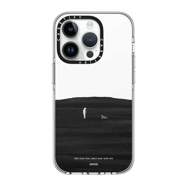 Suntur x CASETiFY iPhone 14 Pro Case Clear Clear Case MagSafe Compatible Get over him, start over with me Suntur x CASETiFY iPhone 14 Pro Case Clear Clear Case MagSafe Compatible Get over him, start over with me
