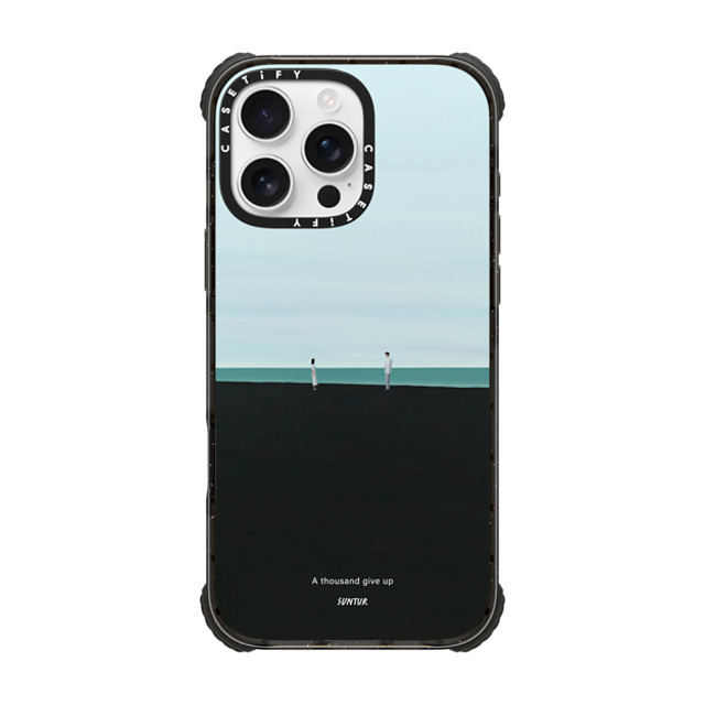 Suntur x CASETiFY iPhone 16 Pro Max Case Black ウルトラ インパクトケース MagSafe 対応 A thousand give up Suntur x CASETiFY iPhone 16 Pro Max Case Black ウルトラ インパクトケース MagSafe 対応 A thousand give up