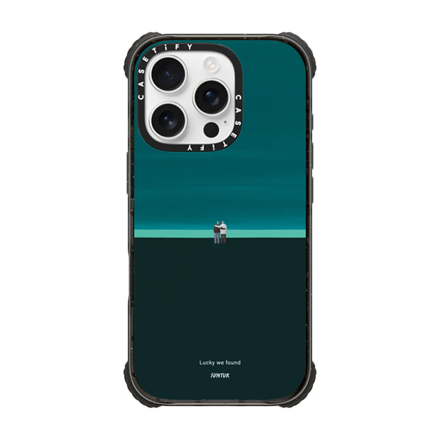 Suntur x CASETiFY iPhone 16 Pro Case Black ウルトラ インパクトケース MagSafe 対応 Lucky we found Suntur x CASETiFY iPhone 16 Pro Case Black ウルトラ インパクトケース MagSafe 対応 Lucky we found