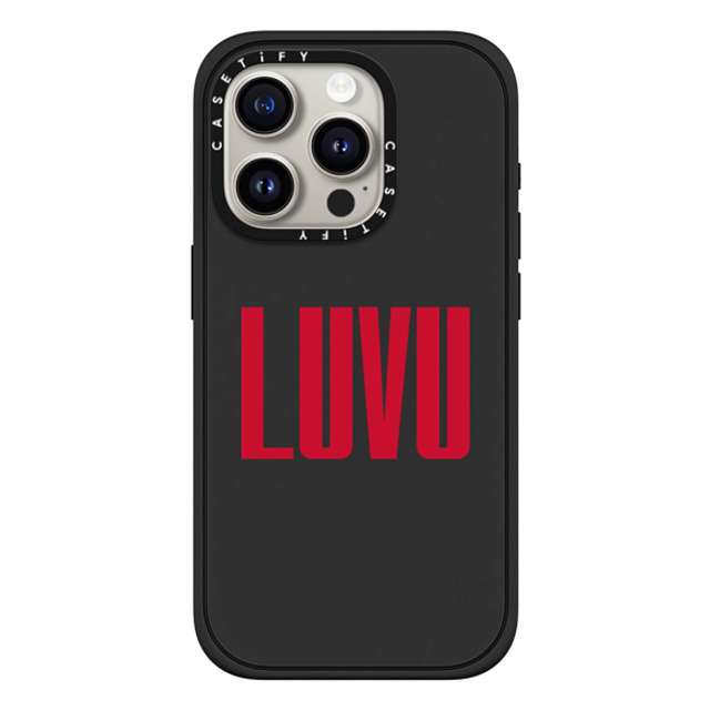CASETiFY iPhone 15 Pro Case Matte Black Impact Case MagSafe Compatible Custom Case - luvu CASETiFY iPhone 15 Pro Case Matte Black Impact Case MagSafe Compatible Custom Case - luvu
