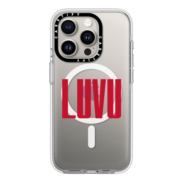 CASETiFY iPhone 15 Pro Case Clear Clear Case MagSafe Compatible Custom Case - luvu CASETiFY iPhone 15 Pro Case Clear Clear Case MagSafe Compatible Custom Case - luvu