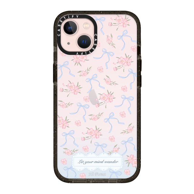 CASETiFY iPhone 13 ケース ブラック インパクトケース Let Your Mind Wander hi forest Father's Day CASETiFY iPhone 13 ケース ブラック インパクトケース Let Your Mind Wander hi forest Father's Day