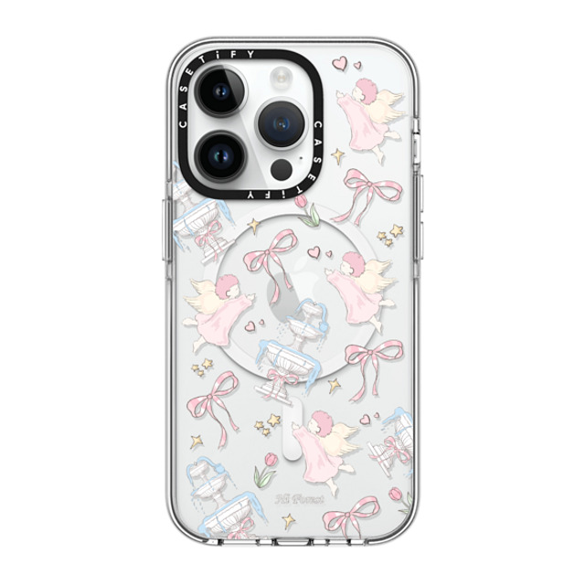 CASETiFY iPhone 14 Pro Case Clear Clear Case MagSafe Compatible To Angel hi forest CASETiFY iPhone 14 Pro Case Clear Clear Case MagSafe Compatible To Angel hi forest