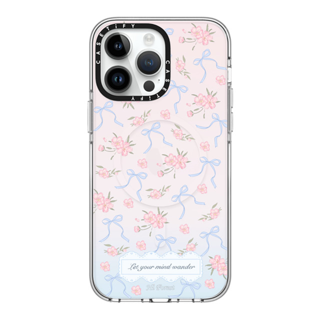 CASETiFY iPhone 14 Pro Max Case Clear Clear Case MagSafe Compatible Let Your Mind Wander hi forest CASETiFY iPhone 14 Pro Max Case Clear Clear Case MagSafe Compatible Let Your Mind Wander hi forest