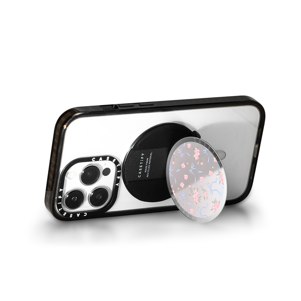 CASETiFY Snappy グリップスタンド シルバー Snappy ミラー グリップスタンド MagSafe対応 Let Your Mind Wander hi forest Back to School CASETiFY Snappy グリップスタンド シルバー Snappy ミラー グリップスタンド MagSafe対応 Let Your Mind Wander hi forest Back to School