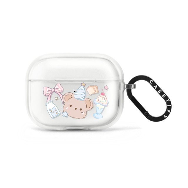 CASETiFY AirPods Pro フロスト インパクトケース Good Morning, Teddy Bear! hi forest CASETiFY AirPods Pro フロスト インパクトケース Good Morning, Teddy Bear! hi forest