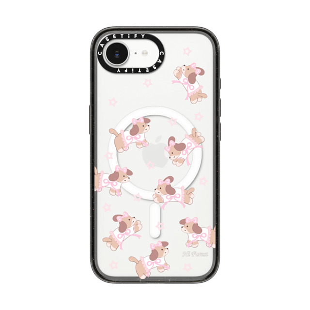 CASETiFY iPhone 16e Case Black Impact Case MagSafe Compatible Ribbon Puppy hi forest Back to School CASETiFY iPhone 16e Case Black Impact Case MagSafe Compatible Ribbon Puppy hi forest Back to School