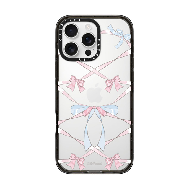 CASETiFY iPhone 16 Pro Max Case Black Impact Case Ribbon Halo hi forest CASETiFY iPhone 16 Pro Max Case Black Impact Case Ribbon Halo hi forest