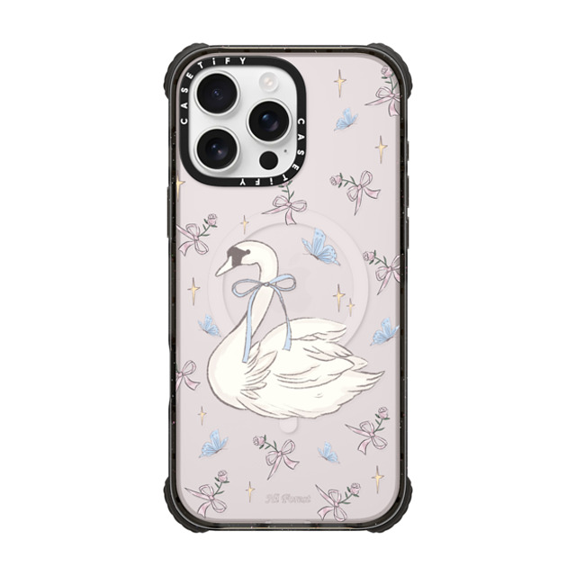 CASETiFY iPhone 16 Pro Max ケース ブラック ウルトラ インパクトケース MagSafe 対応 Swan Dance hi forest Father's Day CASETiFY iPhone 16 Pro Max ケース ブラック ウルトラ インパクトケース MagSafe 対応 Swan Dance hi forest Father's Day