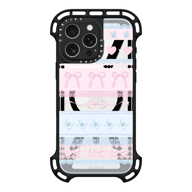 CASETiFY iPhone 16 Pro Max Case Black ウルトラ バウンスケース MagSafe対応 Ribbon Dream hi forest CASETiFY iPhone 16 Pro Max Case Black ウルトラ バウンスケース MagSafe対応 Ribbon Dream hi forest