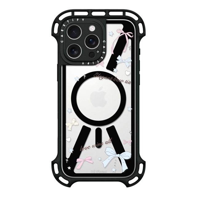 CASETiFY iPhone 16 Pro Max Case Black ウルトラ バウンスケース MagSafe対応 Love Wins All hi forest CASETiFY iPhone 16 Pro Max Case Black ウルトラ バウンスケース MagSafe対応 Love Wins All hi forest