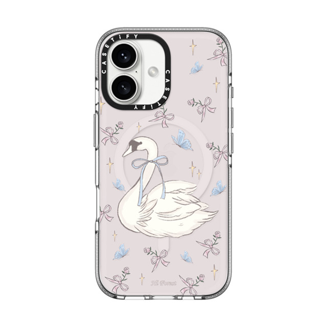 CASETiFY iPhone 16 ケース クリア クリア ケース MagSafe対応 Swan Dance hi forest Father's Day CASETiFY iPhone 16 ケース クリア クリア ケース MagSafe対応 Swan Dance hi forest Father's Day