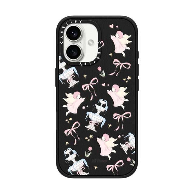 CASETiFY iPhone 16 Case Matte Black Impact Case MagSafe Compatible To Angel hi forest Father's Day CASETiFY iPhone 16 Case Matte Black Impact Case MagSafe Compatible To Angel hi forest Father's Day