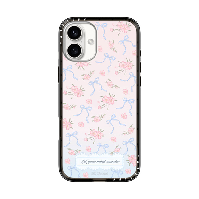 CASETiFY iPhone 16 Plus Case Black インパクトライトケース Let Your Mind Wander hi forest Mother's Day CASETiFY iPhone 16 Plus Case Black インパクトライトケース Let Your Mind Wander hi forest Mother's Day