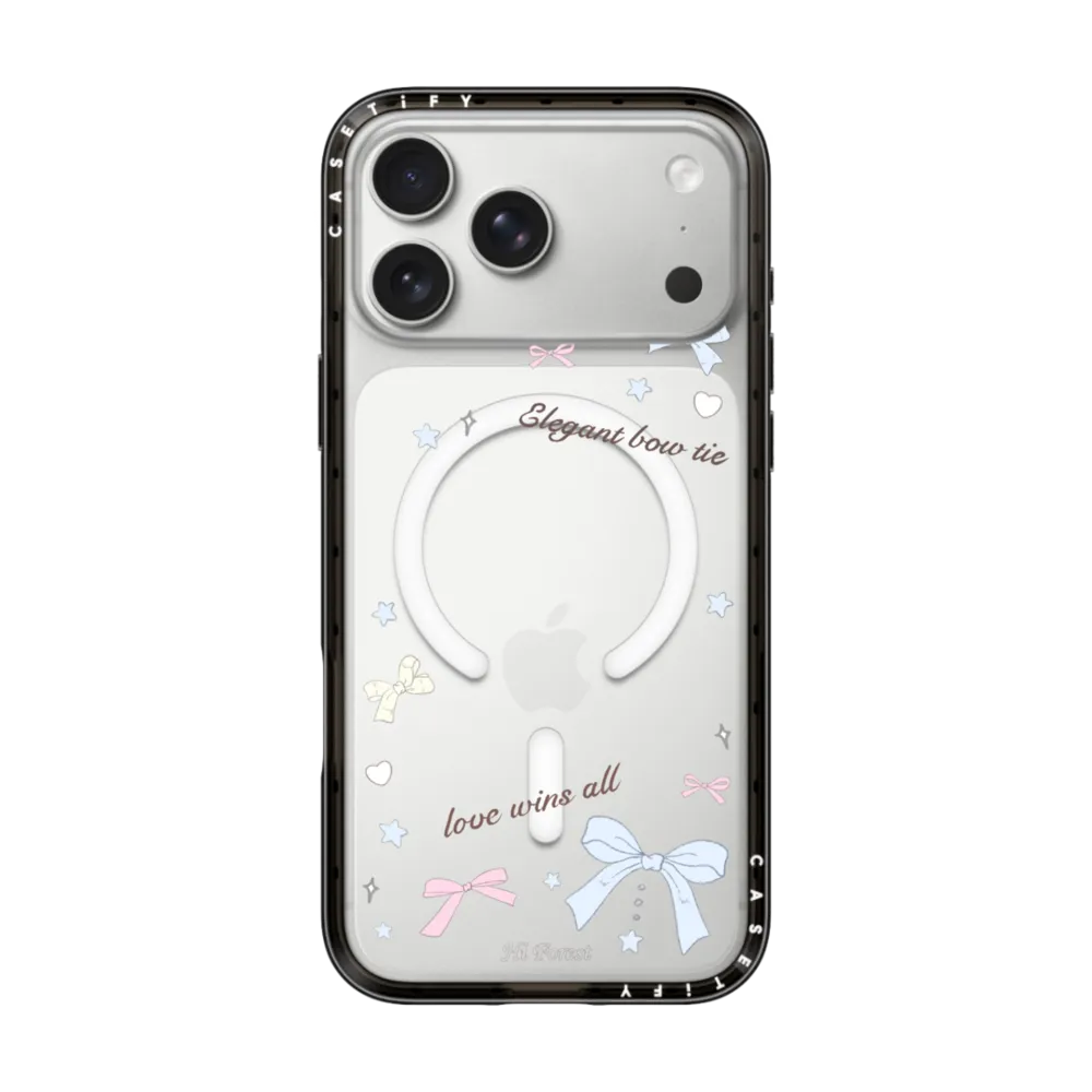 Compact iPhone 17 Pro Max Case MagSafe Compatible - Love Wins All