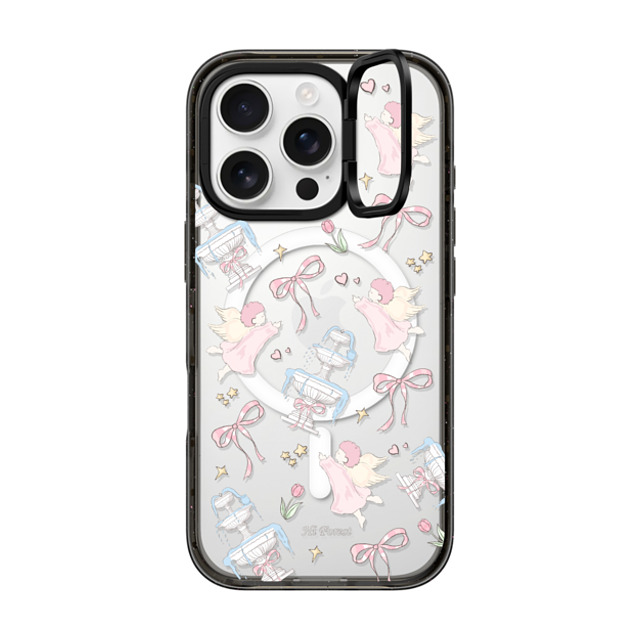 CASETiFY iPhone 16 Pro ケース ブラック インパクトリングスタンドケース MagSafe対応 To Angel hi forest Father's Day CASETiFY iPhone 16 Pro ケース ブラック インパクトリングスタンドケース MagSafe対応 To Angel hi forest Father's Day