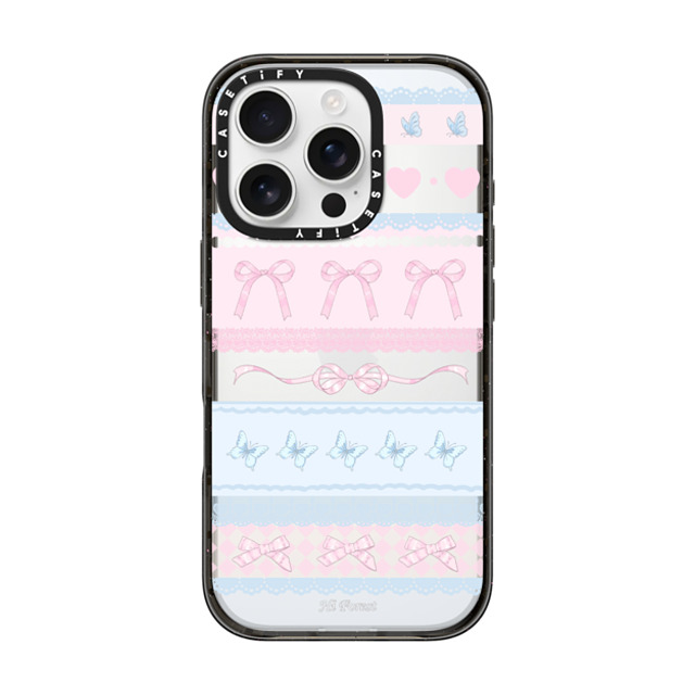 CASETiFY iPhone 16 Pro Case Black Impact Case Ribbon Dream hi forest Father's Day CASETiFY iPhone 16 Pro Case Black Impact Case Ribbon Dream hi forest Father's Day