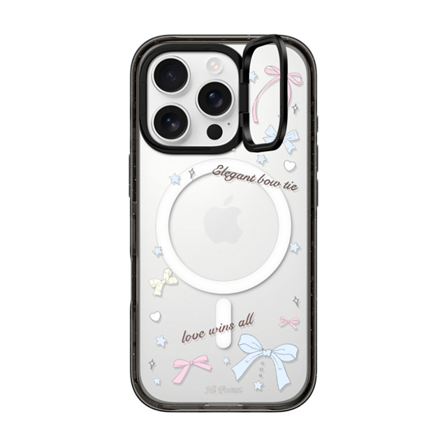 CASETiFY iPhone 16 Pro Case Black インパクトリングスタンドケース MagSafe対応 Love Wins All hi forest Mother's Day CASETiFY iPhone 16 Pro Case Black インパクトリングスタンドケース MagSafe対応 Love Wins All hi forest Mother's Day