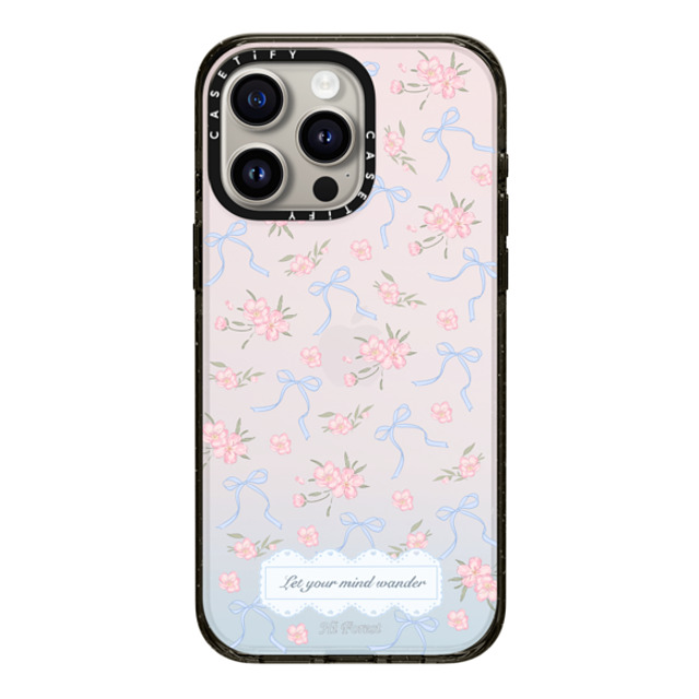 CASETiFY iPhone 15 Pro Max ケース ブラック インパクトケース Let Your Mind Wander hi forest Back to School CASETiFY iPhone 15 Pro Max ケース ブラック インパクトケース Let Your Mind Wander hi forest Back to School
