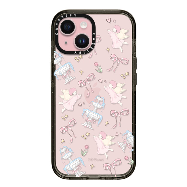 CASETiFY iPhone 15 ケース ブラック インパクトケース To Angel hi forest Father's Day CASETiFY iPhone 15 ケース ブラック インパクトケース To Angel hi forest Father's Day