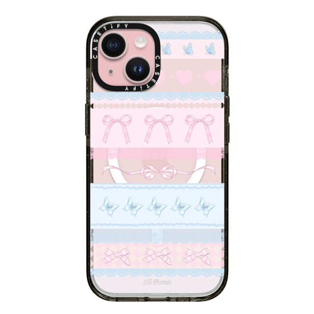 CASETiFY iPhone 15 ケース ブラック インパクトケース MagSafe対応 Ribbon Dream hi forest Father's Day CASETiFY iPhone 15 ケース ブラック インパクトケース MagSafe対応 Ribbon Dream hi forest Father's Day