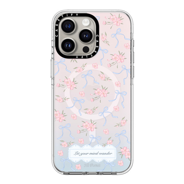 CASETiFY iPhone 15 Pro Max Case Clear Clear Case MagSafe Compatible Let Your Mind Wander hi forest Father's Day CASETiFY iPhone 15 Pro Max Case Clear Clear Case MagSafe Compatible Let Your Mind Wander hi forest Father's Day