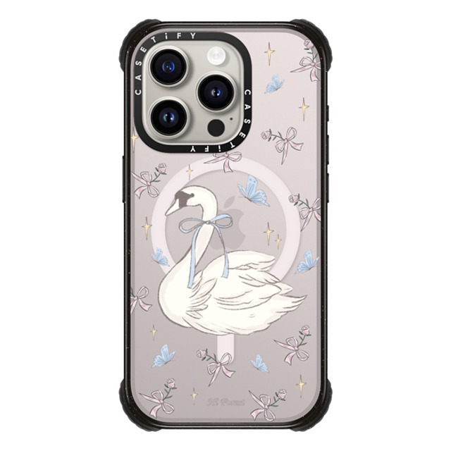 CASETiFY iPhone 15 Pro Case ブラック ウルトラ インパクトケース MagSafe 対応 Swan Dance hi forest New iPhone CASETiFY iPhone 15 Pro Case ブラック ウルトラ インパクトケース MagSafe 対応 Swan Dance hi forest New iPhone