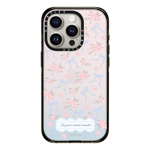 CASETiFY iPhone 15 Pro Case Black Impact Case Let Your Mind Wander hi forest CASETiFY iPhone 15 Pro Case Black Impact Case Let Your Mind Wander hi forest