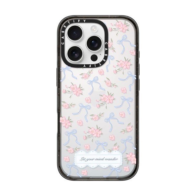 CASETiFY iPhone 16 Pro ケース ブラック インパクトケース Let Your Mind Wander hi forest Back to School CASETiFY iPhone 16 Pro ケース ブラック インパクトケース Let Your Mind Wander hi forest Back to School