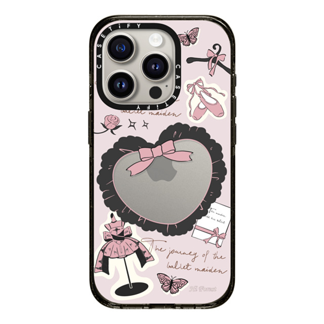 CASETiFY iPhone 15 Pro Case Black Impact Case In My Room hi forest CASETiFY iPhone 15 Pro Case Black Impact Case In My Room hi forest