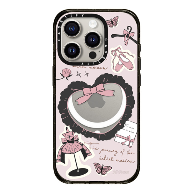 CASETiFY iPhone 15 Pro Case Black Impact Case MagSafe Compatible In My Room hi forest CASETiFY iPhone 15 Pro Case Black Impact Case MagSafe Compatible In My Room hi forest