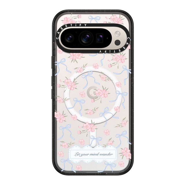CASETiFY Pixel 9 Pro ケース ブラック マグネット式 インパクトケース Let Your Mind Wander hi forest Back to School CASETiFY Pixel 9 Pro ケース ブラック マグネット式 インパクトケース Let Your Mind Wander hi forest Back to School