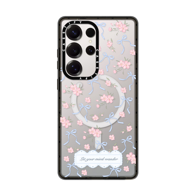 CASETiFY Galaxy S25 Ultra ケース ブラック マグネット式 インパクトケース Let Your Mind Wander hi forest Back to School CASETiFY Galaxy S25 Ultra ケース ブラック マグネット式 インパクトケース Let Your Mind Wander hi forest Back to School