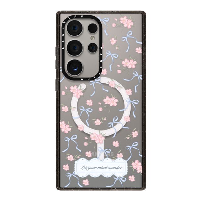 CASETiFY Galaxy S24 Ultra ケース ブラック マグネット式 インパクトケース Let Your Mind Wander hi forest Back to School CASETiFY Galaxy S24 Ultra ケース ブラック マグネット式 インパクトケース Let Your Mind Wander hi forest Back to School