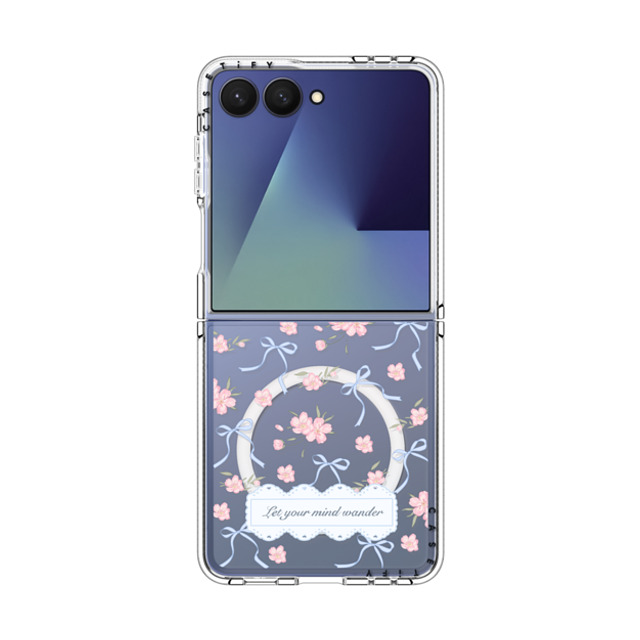 CASETiFY Galaxy Z Flip7 Case Clear マグネット式 クリアケース Let Your Mind Wander hi forest New iPhone CASETiFY Galaxy Z Flip7 Case Clear マグネット式 クリアケース Let Your Mind Wander hi forest New iPhone