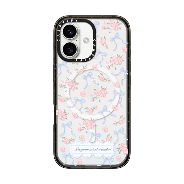 CASETiFY iPhone 16 ケース ブラック インパクトケース MagSafe対応 Let Your Mind Wander hi forest Back to School CASETiFY iPhone 16 ケース ブラック インパクトケース MagSafe対応 Let Your Mind Wander hi forest Back to School
