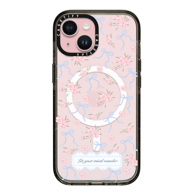 CASETiFY iPhone 15 ケース ブラック インパクトケース MagSafe対応 Let Your Mind Wander hi forest Back to School CASETiFY iPhone 15 ケース ブラック インパクトケース MagSafe対応 Let Your Mind Wander hi forest Back to School