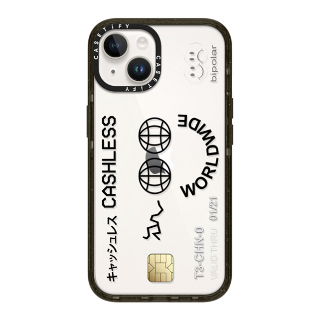 Ignorance1 x CASETiFY iPhone 14 ケース ブラック インパクトケース Cashless Card