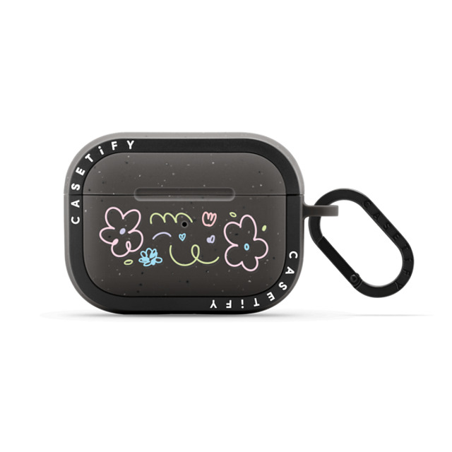 Sebastian Sochan x CASETiFY AirPods Pro Floral,Abstract Matte Charcoal バウンス ケース Summer Bloom II by Sebastian Sochan Father's Day Sebastian Sochan x CASETiFY AirPods Pro Floral,Abstract Matte Charcoal バウンス ケース Summer Bloom II by Sebastian Sochan Father's Day