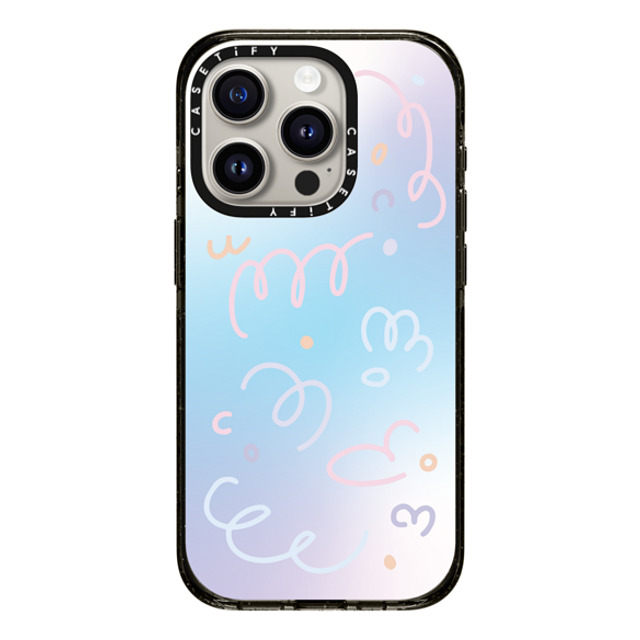 Sebastian Sochan x CASETiFY iPhone 15 Pro Case Pattern,Abstract Black Impact Case MagSafe Compatible Summer Gradient Mother's Day Sebastian Sochan x CASETiFY iPhone 15 Pro Case Pattern,Abstract Black Impact Case MagSafe Compatible Summer Gradient Mother's Day